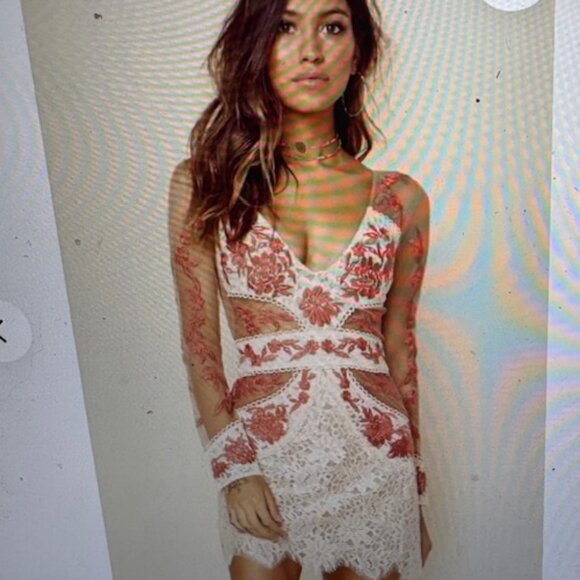 For Love and Lemons Tulle Matador Dress, Sz M - Picture 2 of 15